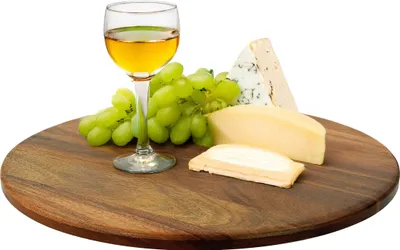 Obrázok produktu pre Relaxdays 10051583, Kolo, Plast, Drevo, Čierna, Drevo, 406 mm, 406 mm, 20 mm