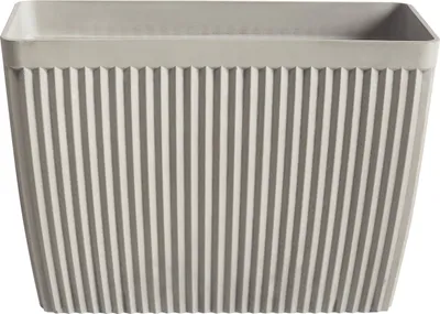 Produktbild von BELIANI Blumentopf Beige Steinmischung Polyresin 58 x 28 cm Rechteckig Matt Innen- und Außenbereich
