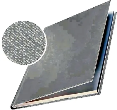 Produktbild von LEITZ Buchbindemappe impressBind A4 10,5 mm weiß Hard Cover 10 Mappen