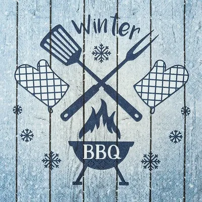 Produktbild von 20 Servietten Winter BBQ - Wintergrillen 33x33cm