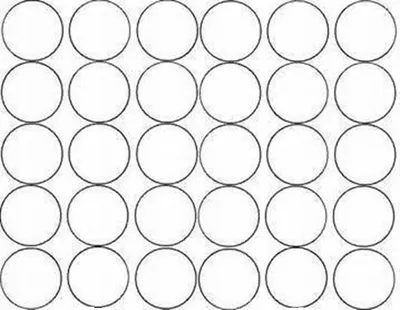 Image de Autocollants ronds, diamètre 8 cm, 30 pièces, blanc brillant
