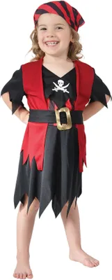Produktbild von Piratenmädchen Kinder-Kostüm