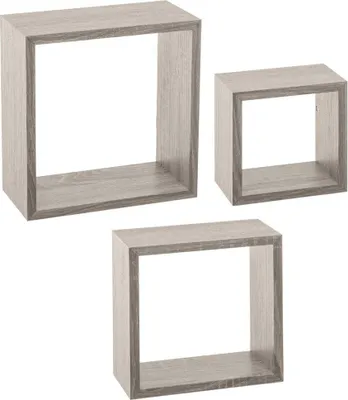 Obrázek produktu pro Dekorační nástěnné police CUBE, velikost M