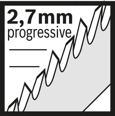 Produktbild von Stichsägeblatt T 101 B Clean for Wood, 3er-Pack