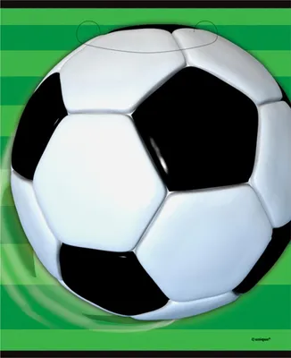Produktbild von Geschenktüte PVC 18x22cm/8St. Fullball