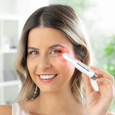 Obrázok produktu pre Masážny prístroj proti starnutiu očí s fototerapiou, termoterapiou a vibráciami InnovaGoods