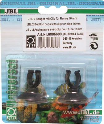 Produktbild von JBL Clipsauger - 16 mm - 2 Stück