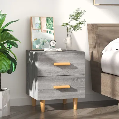 Immagine prodotto di The Living Store Comodino Grigio Sonoma 40x35x47,5 cm