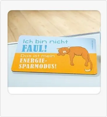 Produktbild von Gilde FrÜhstÜcksbrettchen Ich bin nicht FAUL