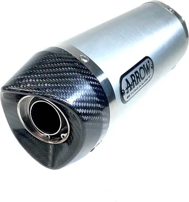 Produktbild von ARROW Auspuff THUNDER für Yamaha MT07 / Tracer 700 2014-2020, Aluminium mit Carbon Endkappe (Nur mit