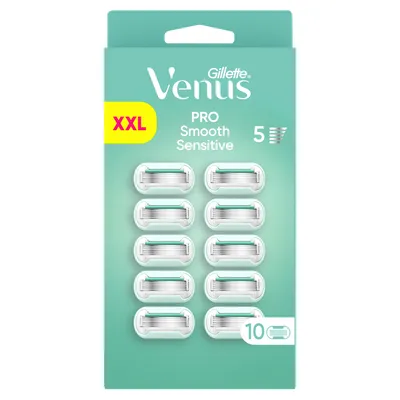 Produktbild von Gillette Venus Rasierklingen - Smooth Sensitive - 10St.