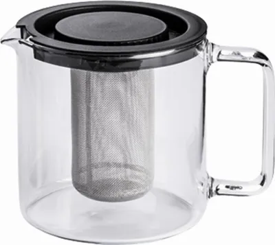 Produktbild von Bohemia Kanne mit Edelstahlsieb und Kunststoffdeckel Teekanne 1.3l
