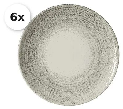 Produktbild von Dessertteller 20,5cm 6er Set Rimini stone