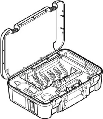 Produktbild von Geberit 691137001 Koffer für Pressbacken Akkubetrieb