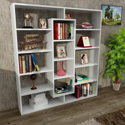 Produktbild von Bücherregal Weiß Ample