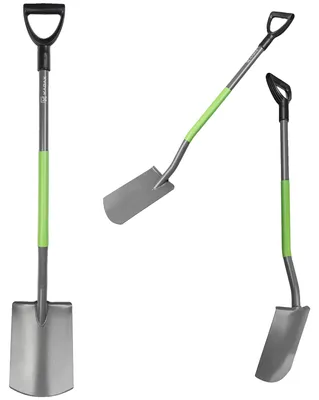 Obrázok produktu pre Záhradná rýľ, dĺžka 120 cm, kvalitná oceľ, ergonomická rukoväť, ideálny na prácu v záhrade, kompaktný dizajn