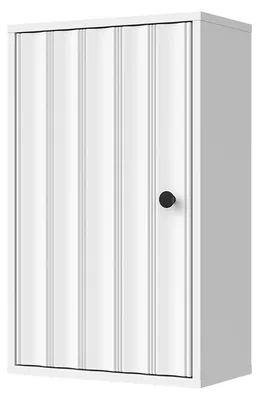 Image de Armoire murale Vicco Eliza Blanc cannelé 40x65cm, Model 57932