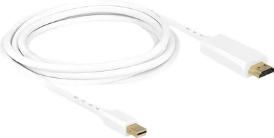 Obrázek produktu pro DeLOCK 83708, 3 m, Mini DisplayPort, HDMI, Samec, Samec, Zlato