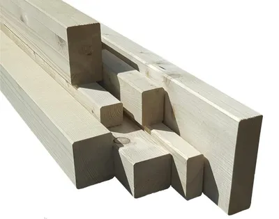 Produktbild von Konstruktionsvollholz KVH Douglasie NSI – 1m