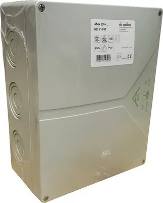 Produktbild von Spelsberg Feuchtraum Verbindungsdose 250x200x115 mm grau ohne Klemmen 82591001