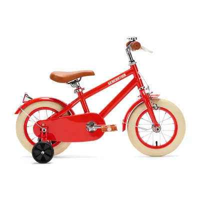 Produktbild von Generation Retro 12 Zoll Rot – Kinderfahrrad