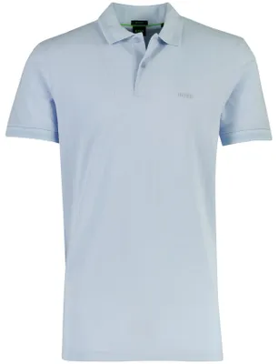 Produktbild von Poloshirt BOSS Green hellblau regular fit Pio 1
