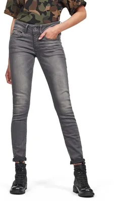 Produktbild von G-STAR RAW Damen Lynn Mid Waist Skinny Jeans