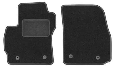 Immagine prodotto di Tappetini anteriori in moquette per Mazda Premacy II 2005-2010 (monovolume) – 2 pezzi, grigio grafite, su misura – Wielganizator LUX