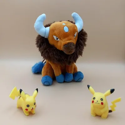 Zdjęcie produktu dla Przytulanka Pokemon Tauros - miękka zabawka 13 cm