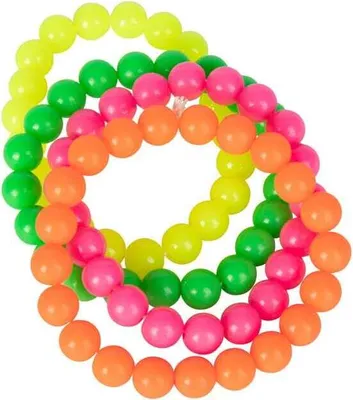 Produktbild von Faschingsschmuck - Armbänder - 4 Stück