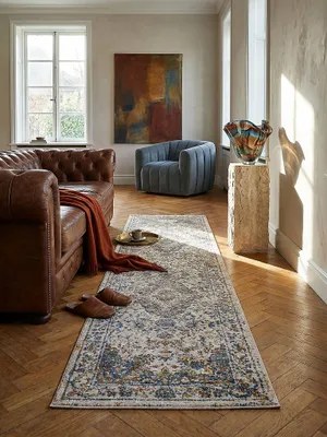 Teppich Multicolor-Erdtöne Textur Detail Materialqualität Läufer_#sku_SAF503119380276#