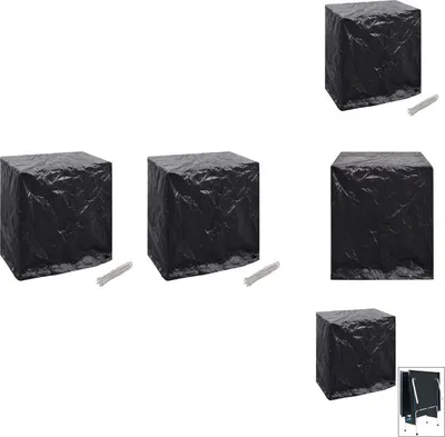 Image de vidaXL Housses pour meubles de jardin et tables de ping-pong 160x55x182cm - Housses de protection pour meubles de jardin