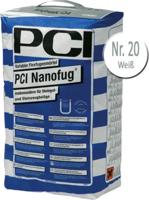 Immagine prodotto di PCI Nanofug Nr. 20 - Weiß 15 kg