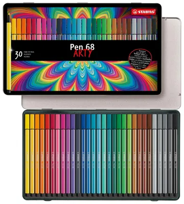 Produktbild von Premium Filzstifte in Metalletui (30 Farben)
