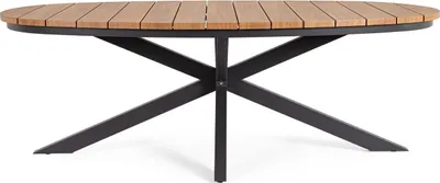 Produktbild von Tisch Zelmar 218 x 115 x 75 cm Aluminium Holzoptik