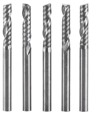 Produktbild von Solidchoice – 5-teiliges Set von Spiralfräsern für die Holzbearbeitung