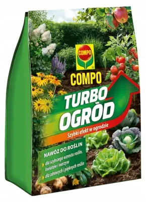 Produktbild von Turbo Gartendünger Granulat 4 kg Mehrnährstoffdünger für Blumen, Gemüse, Obst & Zierpflanzen