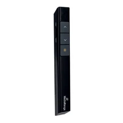 Immagine prodotto di MEDIARANGE MROS221 telecomando di presentazione con 3 tasti e puntatore laser rosso nero