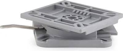 Produktbild von zweiteilige Drehkonsole 360° drehbar mit Arretierung aus robustem Kunststoff