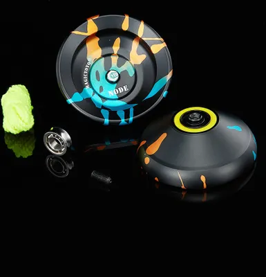 Produktbild von MAGICYOYO Y01 Professionelle Yoyo-Legierung reagiert nicht Yoyo 10-Kugel-Edelstahl-KK-Lager Yoyo fuer Fortgeschrittene Yoyo fuer Kinder Anfaenger mit Handschuhbeutel und 5 Yoyo-Saiten