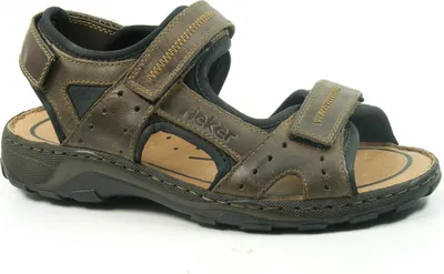 Produktbild von Rieker 26061 Schuhe Herren Sandalen, Größe:45 EU, Farbe:Braun