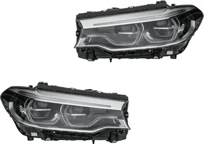 Immagine prodotto di Set fari principali sinistro e destro 12 V LED HELLA per BMW Serie 5 e altri modelli