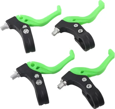 Produktbild von Kinder Fahrradbremshebel Ergonomisch benachbarter Griff für 22,2 mm/0,9 -Zoll -Lenkerdurchmesser Schwarz grün