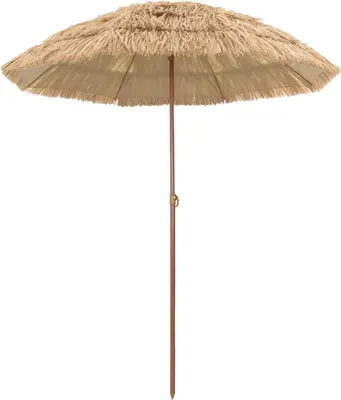 Obrázok produktu pre Plážový slnečník Prírodná 160 x 160 x 196 cm Polyester a oceľ