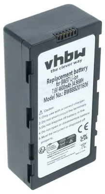 Produktbild von vhbw Akku kompatibel mit DJI CrystalSky 5,5, 7.85, Ultra 7.85 Drohne Controller (4600 mAh, 7,6 V, Li-Polymer)