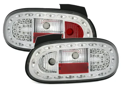 Produktbild von Eagle Eyes LED Rückleuchten Set in Chrom für Mazda MX-5 2 NB, Bj. 1998-2005
