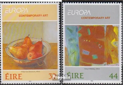 Produktbild von Briefmarken Irland 1993 Mi 825-826 (kompl.Ausg.) postfrisch Zeitgenössische Kunst