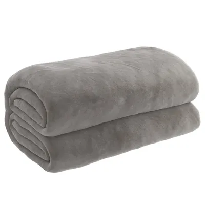 Produktbild von The Living Store Gewichtsdecke mit Bezug Grau 150x200 cm 7 kg Stoff