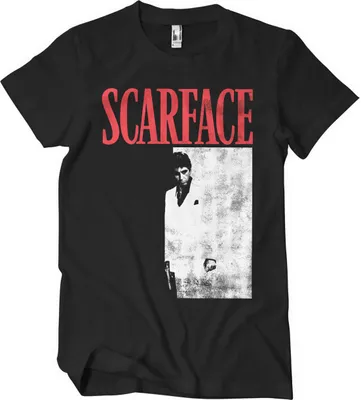 Produktbild von Scarface Poster T-Shirt - XX-Large - Black