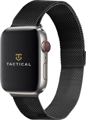 Produktbild von Tactical Loop Magnetic Stainless Steel Band for Apple Watch 1/2/3/4/5/6/7/8/9/SE 38/40/41mm black
